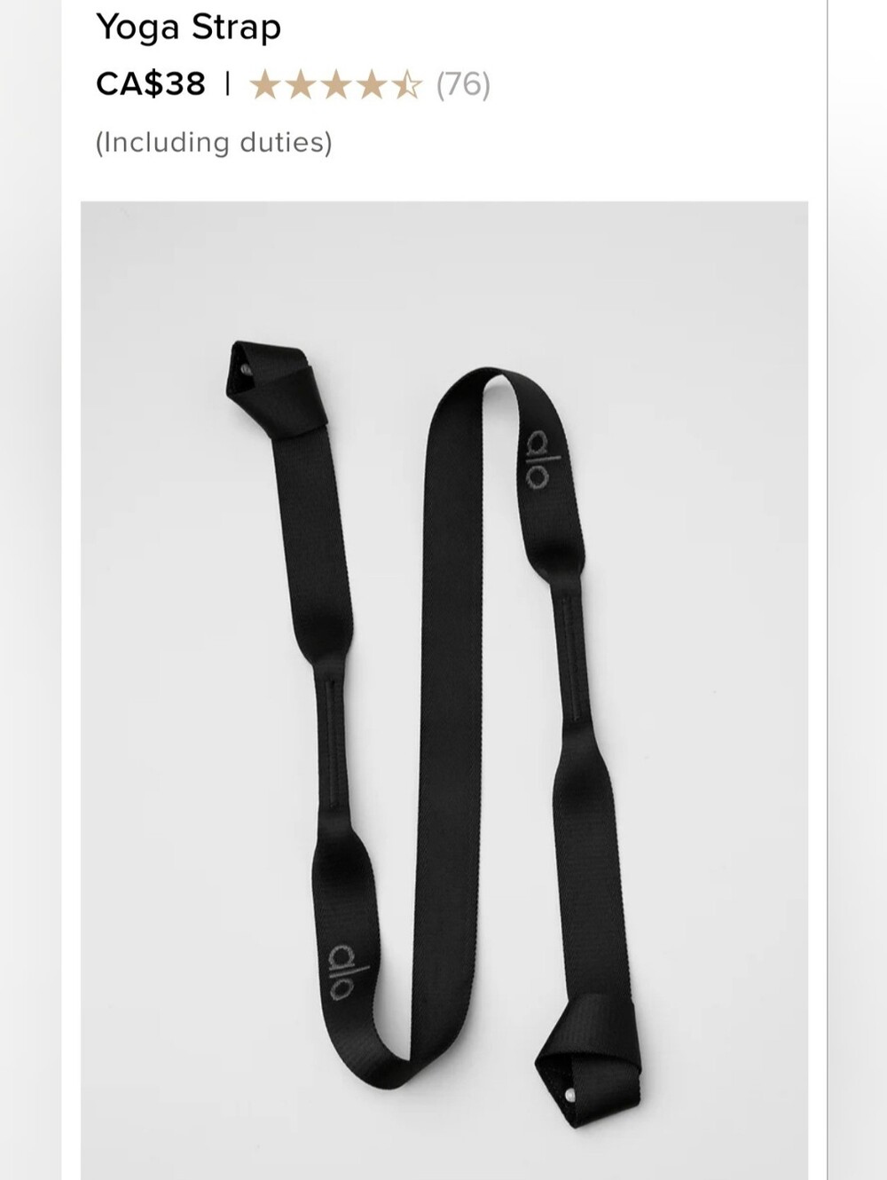 Yoga Mat Strap